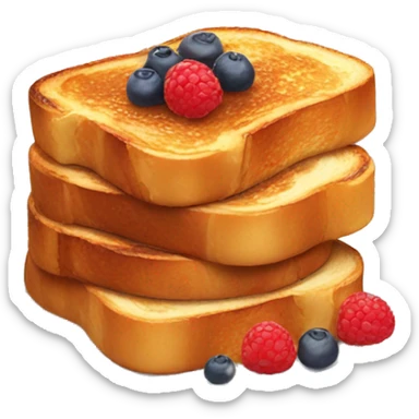 french toast sticker