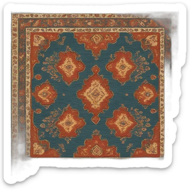 Persian rug sticker