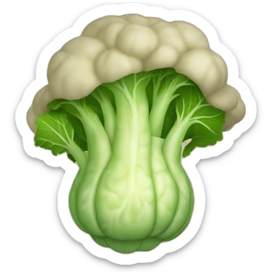 cauliflower soldier sticker