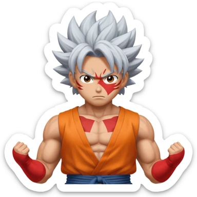 Be like Deku and Goku fusion dance = Gokudeku sticker