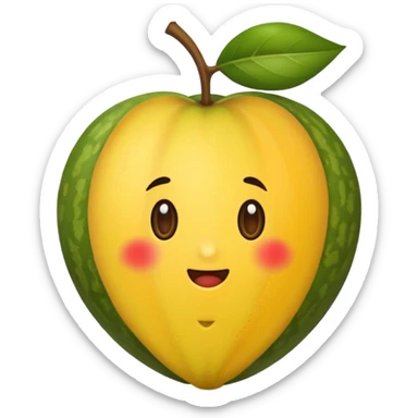 fruit seed sticker