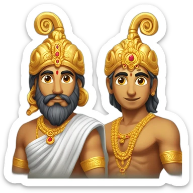 Shri ram with danush sticker