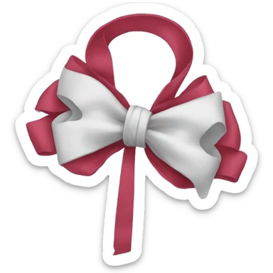 Bow  sticker