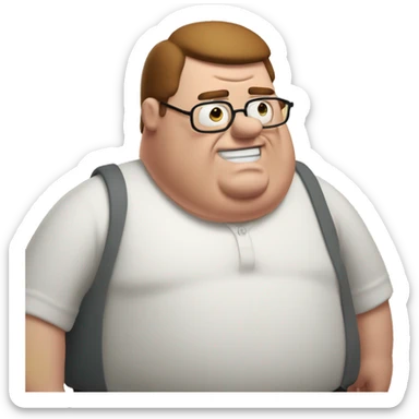 Peter Griffin from Family Guy sticker