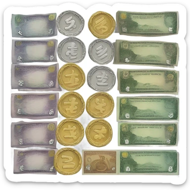 Deposit funds sticker