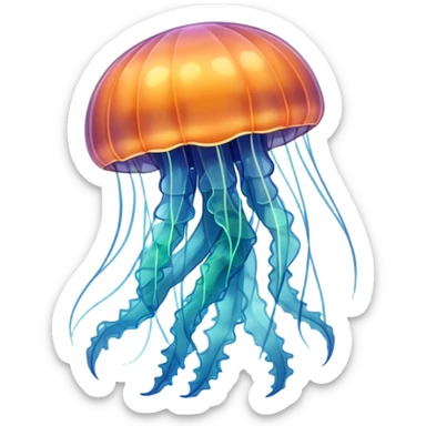 Jellyfish sticker