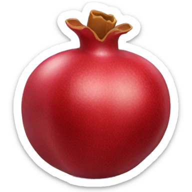 One pomegranate  sticker