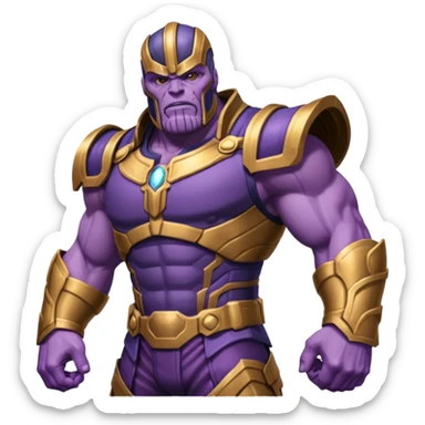 Thanos Endgame sticker