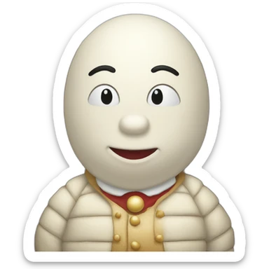 Humpty Dumpty  sticker