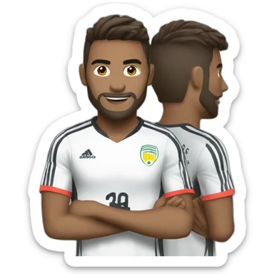 Toma mi foto de perfil y crea emojis sobre soccer sticker
