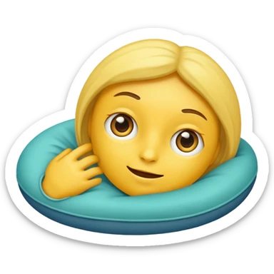 emoji dormindo sticker