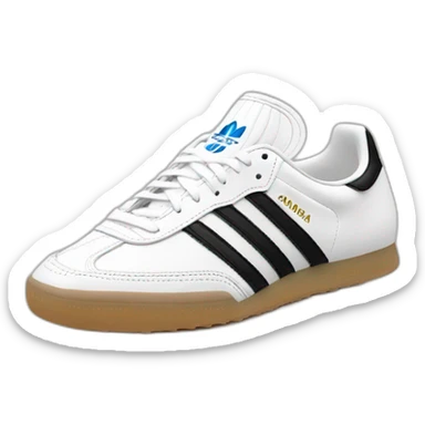 Adidas samba OG white  sticker