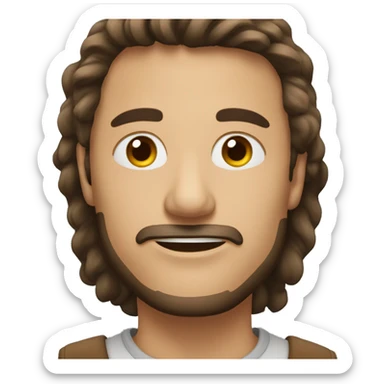 Черная такса с коричневым пятнышком  sticker