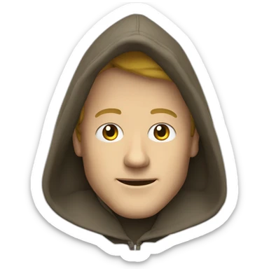 Jigsaw john kramer with hood sticker