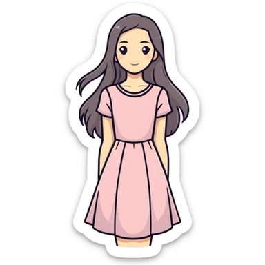 Girly sticker