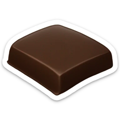 A bar of Dubai chocolate filled with Green pistachio cream sticker