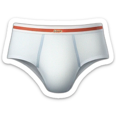 men's underwear advertisement sticker