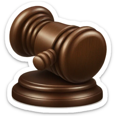 Gavel sticker