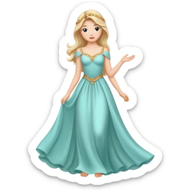 Pelinegra bonita sticker