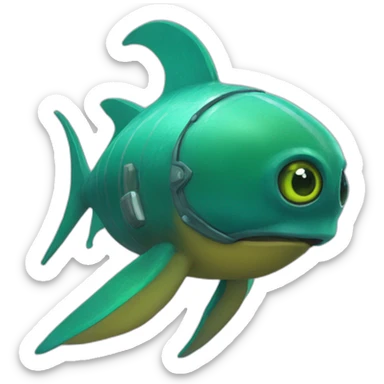 Subnautica peepet sticker