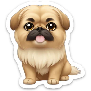 Pekinese sticker