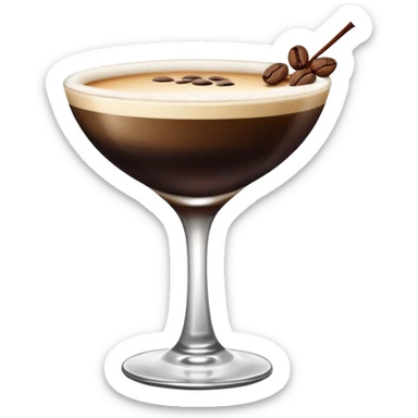 Espresso martini sticker