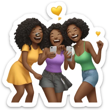 Bachelorette party sticker