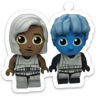 starwars blue sticker