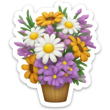 bouquet of flowers sticker