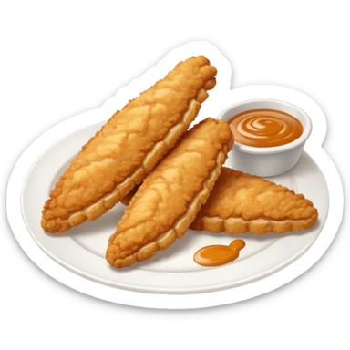 Chicken Tenders, Texas Toast, & Sauce sticker