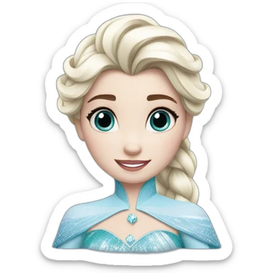 disney elsa sticker
