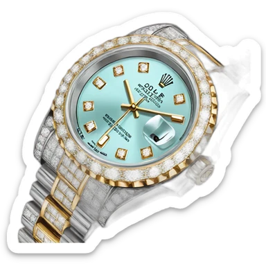 Diamond Rolex sticker