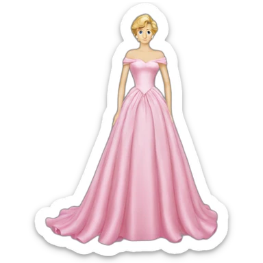 Princess diana revenge dress sticker