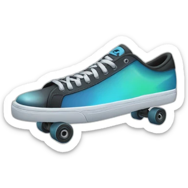skate and spray paint emoji sticker