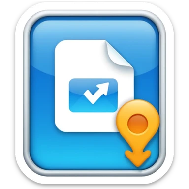 reports icon for site navigation sticker