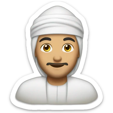 Prière islam sticker