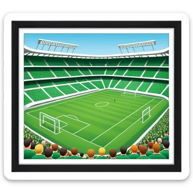 Rugby stadium  sticker