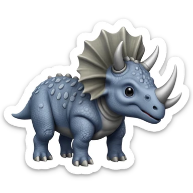 Triceratops  sticker