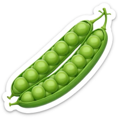 peas in a pod sticker
