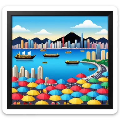Hong Kong sticker