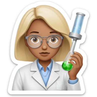 make it somehow related to forensic science sticker