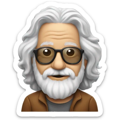 jerry garcia  sticker