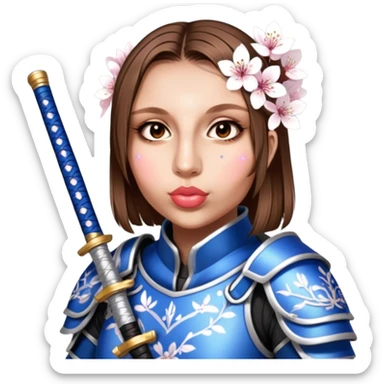 Samurai Warrior sticker