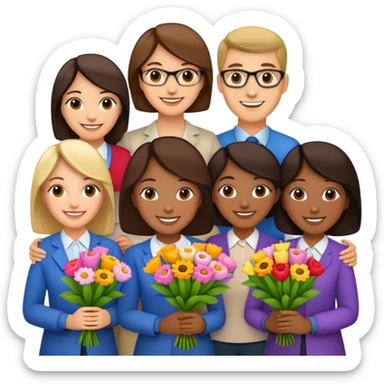 Praise the Lord! Congratulations to our amazing team of teachers 🙌🏻💐 sticker