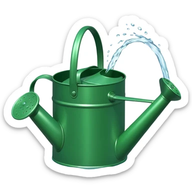 watering can  sticker