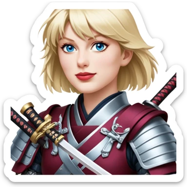 Resolute Samurai sticker