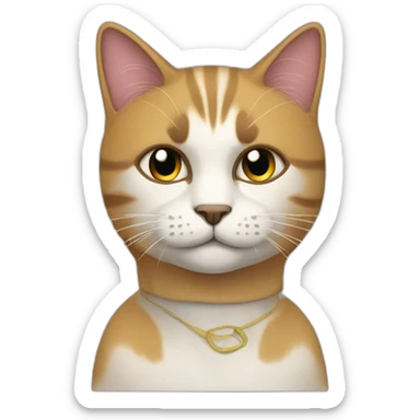 gato borracho sticker
