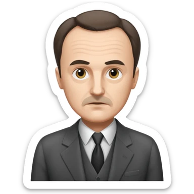 Paul Dirac – quantum physicist, Nobel Prize sticker
