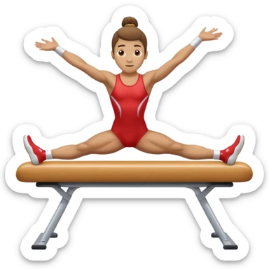 cheval d'arçon sticker