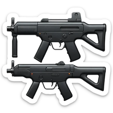 Mp5 no scope just a simple mp5 sticker